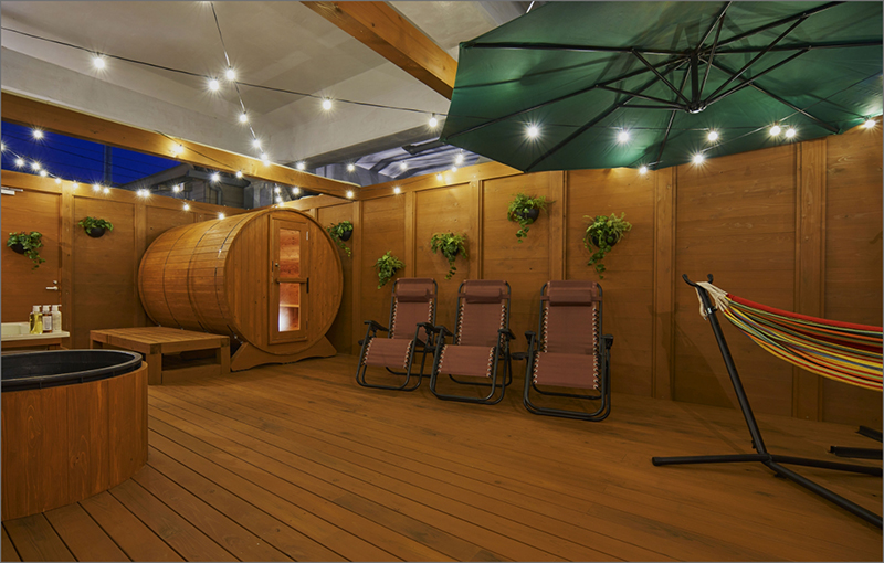 ロープライトのやさしい灯り